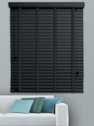 50 mm Ahşap Jaluzi Perde Kurdelalı (SAJK5005) resmi